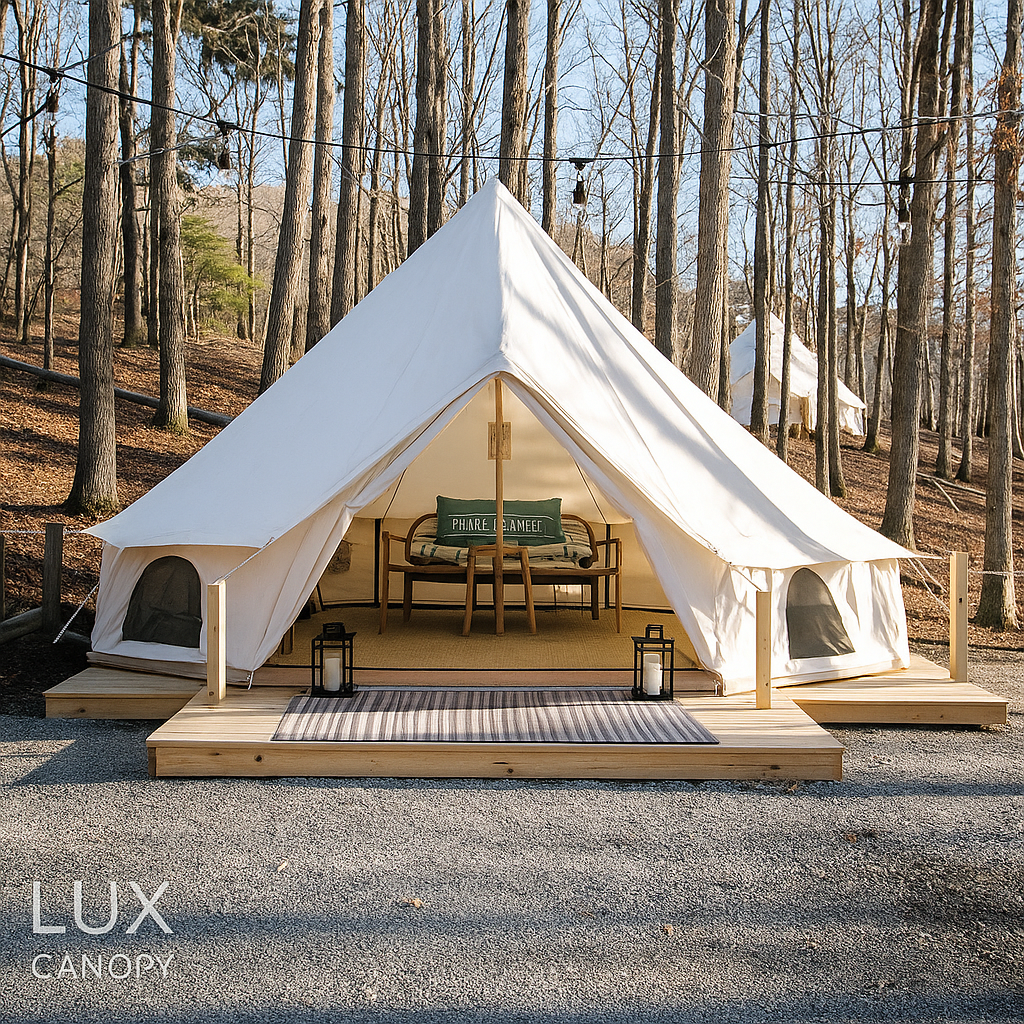 bell tent canopy